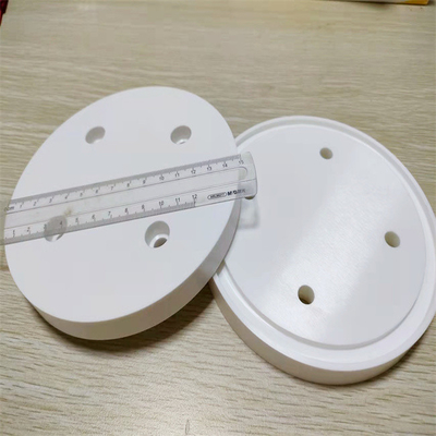 Superficie regolare del piatto ceramico di biossido di zirconio di rugosità 0.005mm con i fori