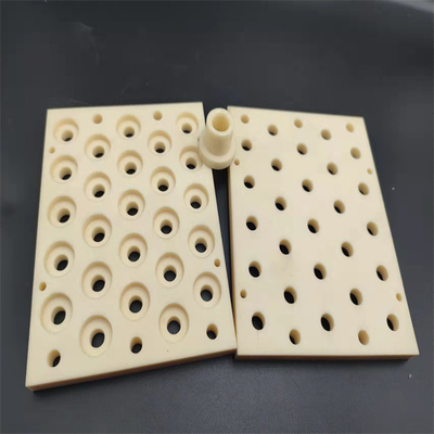 Piastrina ceramica lavorante dell'allumina di CNC con ad alta resistenza