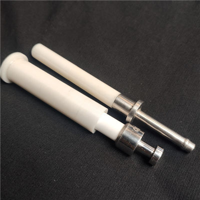 Pistone ceramico 1300HV di biossido di zirconio ad alta pressione della pompa 400C bianco